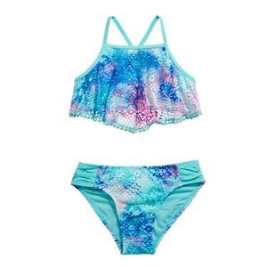 Breaking Waves 2-Pc. Crochet Bikini